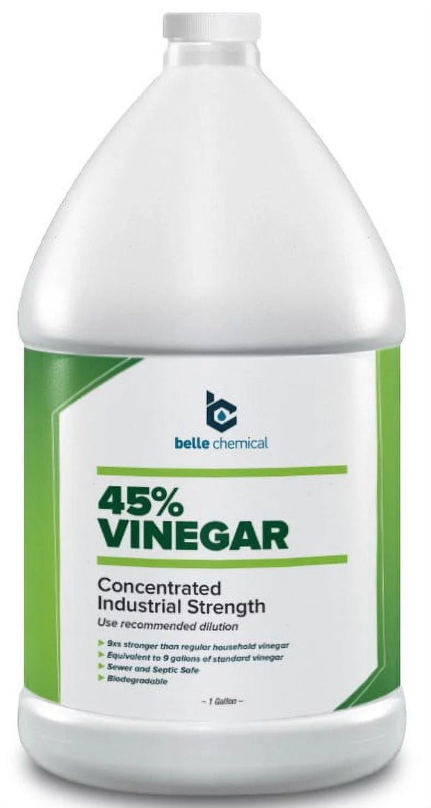 Concentrated Industrial Grade 45% Pure Vinegar - 1 Gallon