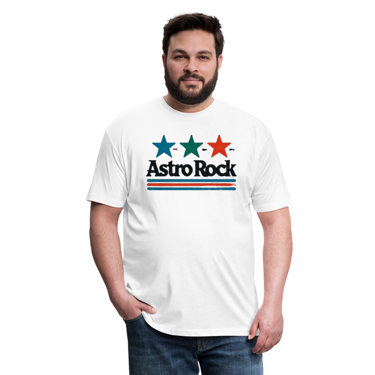 Fitted Cotton/Poly T-Shirt by Next Level - white