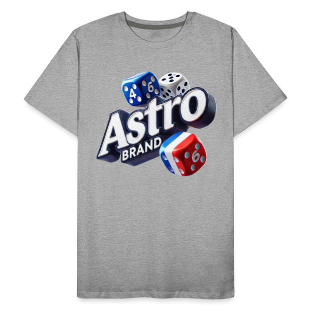 Men’s Premium Organic T-Shirt - heather gray