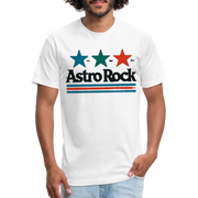 Fitted Cotton/Poly T-Shirt by Next Level - white