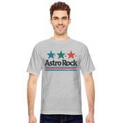 Bayside Unisex Heavyweight USA Made T-Shirt - heather gray