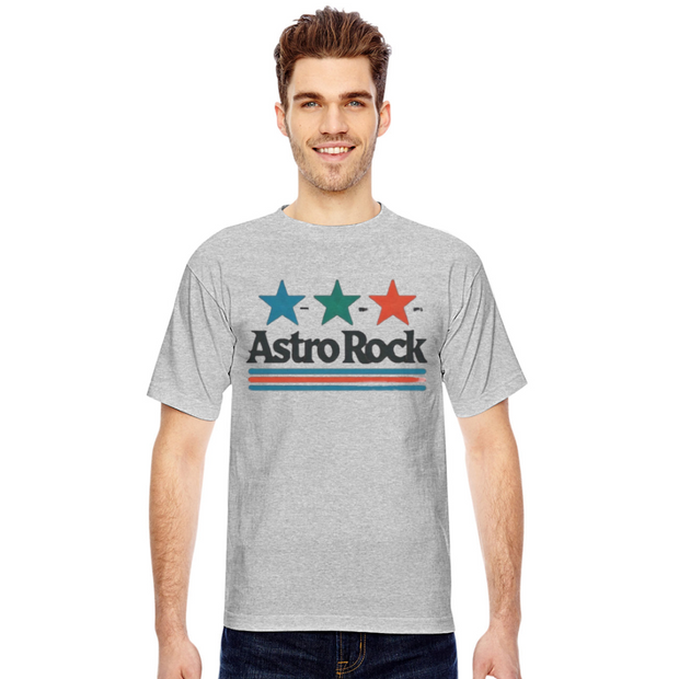 Bayside Unisex Heavyweight USA Made T-Shirt - heather gray