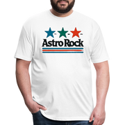 Fitted Cotton/Poly T-Shirt by Next Level - white