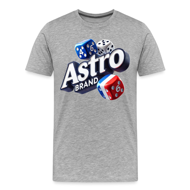 Men’s Premium Organic T-Shirt - heather gray
