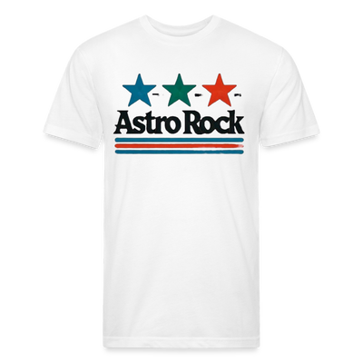 Fitted Cotton/Poly T-Shirt by Next Level - white