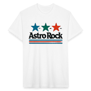 Fitted Cotton/Poly T-Shirt by Next Level - white