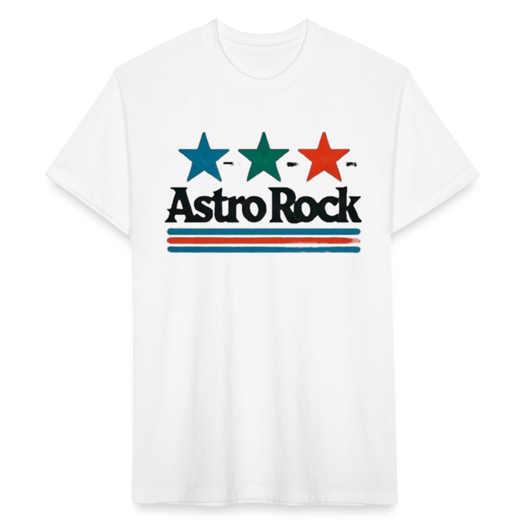 Fitted Cotton/Poly T-Shirt by Next Level - white