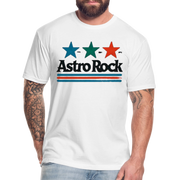 Fitted Cotton/Poly T-Shirt by Next Level - white