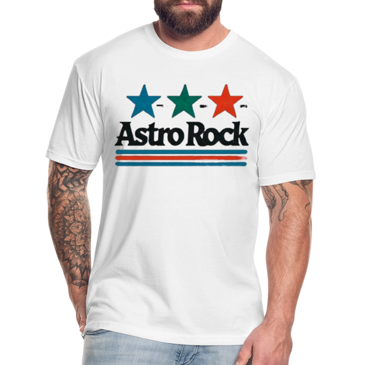 Fitted Cotton/Poly T-Shirt by Next Level - white
