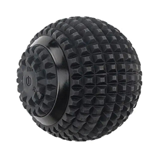 Electric fascial ball vibration massage ball with textured surface for deep muscle relaxation and recovery.