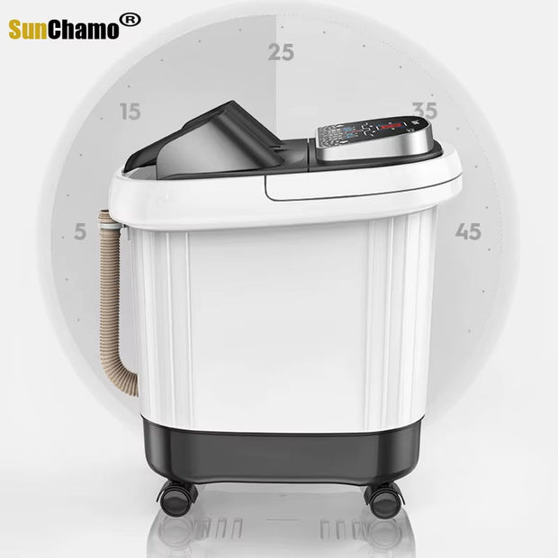 Foot Bath Automatic Feet Soaking Electric Massage Constant Temperature Foot-Spa Hot Tub Heate Adult Home Feet Care FIREAGLE-The Joop Basket