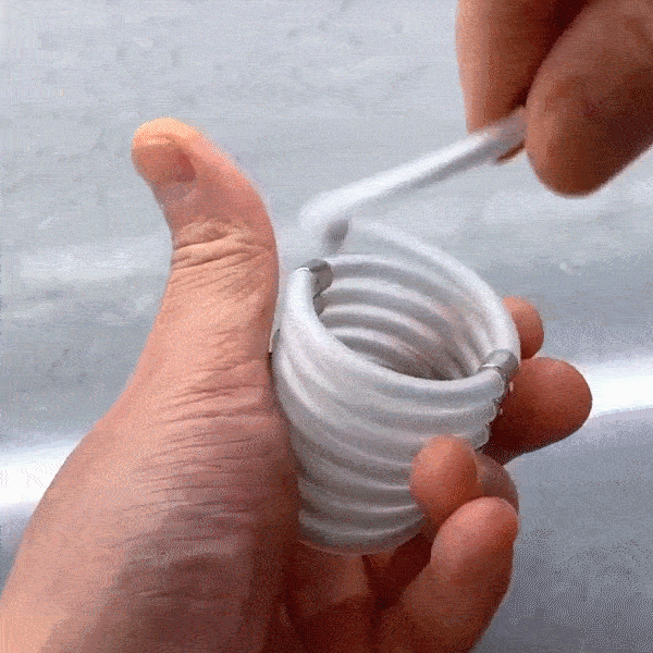 Magnetic Phone Charging Cable Self Winding-The Joop Basket