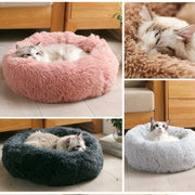 Ultra-comfy dog bed with 6x-density cushioning, available in various colors, perfect for all sizes, supportive and machine-washable.