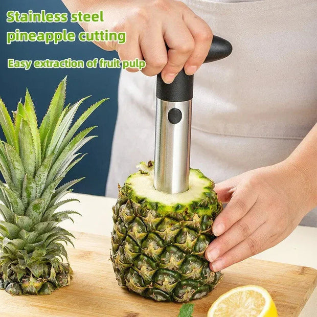1pcs Pineapple Slicer Peeler Peeler Stainless Steel Fruit Tools Cooking Tools Kitchen Accessories Kitchen Gadgets-The Joop Basket