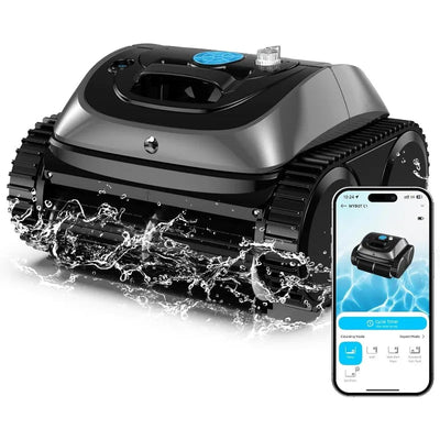 (2025 Upgrade) WYBOT C1 Pool Robot Vacuum for Inground Pools, 4-in-1 Cordless Robotic Pool Cleaner Lasts 150min-The Joop Basket