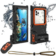 15M Bluetooth Diving Waterproof Case Housing Photo Video Taking Underwater Cover Case for iPhone Samsung Huawei Xiaomi Oneplus-The Joop Basket