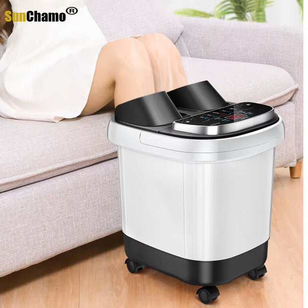 Foot Bath Automatic Feet Soaking Electric Massage Constant Temperature Foot-Spa Hot Tub Heate Adult Home Feet Care FIREAGLE-The Joop Basket