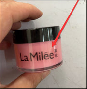 Moisturizing lip care product in pink jar, designed for hydration and nourishment.