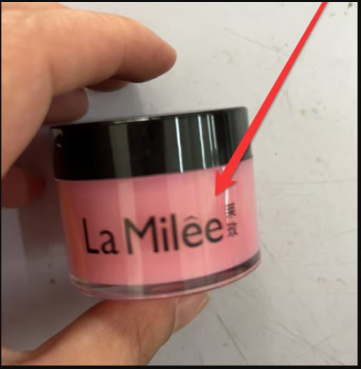Moisturizing lip care product in pink jar, designed for hydration and nourishment.