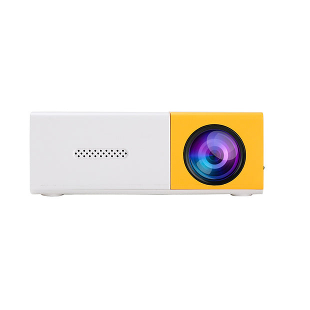 Projection Factory Cross-border Hot Mini-portable Projector Yg300 Small Yellow Machine HD Home Recommend Projector-The Joop Basket