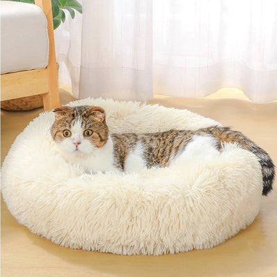 Ultra-comfy dog bed with super soft cushioning and a non-slip bottom, perfect for all sizes.