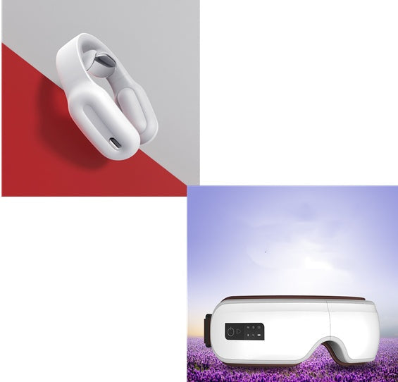 Cervical and Shoulder Massager with Remote Control, featuring USB charging and multiple massage modes.