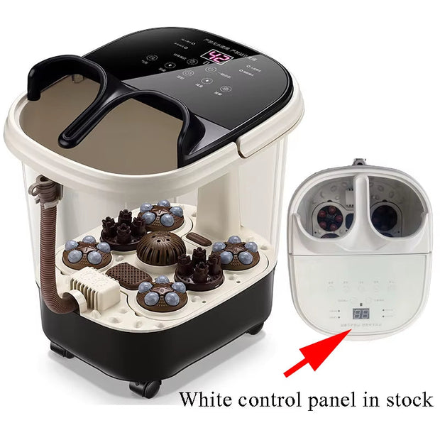Foot Bath Automatic Feet Soaking Electric Massage Constant Temperature Foot-Spa Hot Tub Heate Adult Home Feet Care FIREAGLE-The Joop Basket