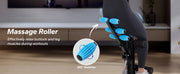 MERACH Deep Squat Machine with 360-degree rotating massage rollers for buttock and leg relaxation during workouts.
