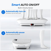 MERACH Vibration Plate Exercise Machine Whole Body Workout Power Vibrate Fitness Platform Vibration Plate Weight Loss & Shaping