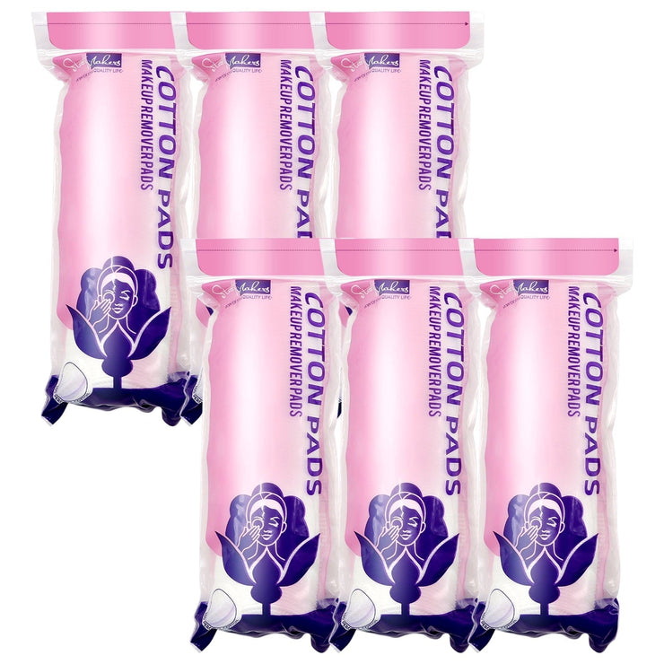 Premium cotton rounds, 400 count disposable pads for makeup removal, facial cleansing, and toner application.