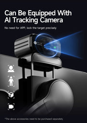 M02 Portable 3-Axis Gimbal Stabilizer Flexible AI Auto Tracker with Tripod for Vlogging for Cell Phones and Cameras-The Joop Basket