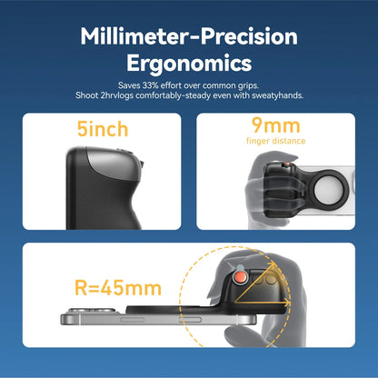 TELESIN FunShot 2 Magnetic Phone Grip & Remote Control-The Joop Basket