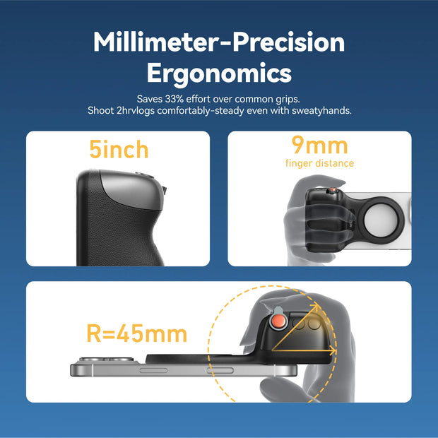 TELESIN FunShot 2 Magnetic Phone Grip & Remote Control-The Joop Basket