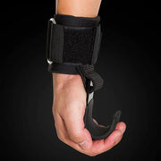 Fitness squat weightlifting wrist hook for strength training.