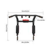 Multifunctional wall-mounted pull-up bar, the upward pull-up bar is used for indoor home gym workouts, pull-up fitness support.-The Joop Basket