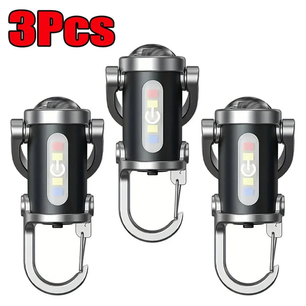 Mini Rechargeable Keychain Flashlight-The Joop Basket