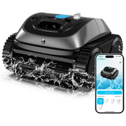 (2025 Upgrade) WYBOT C1 Pool Robot Vacuum for Inground Pools, 4-in-1 Cordless Robotic Pool Cleaner Lasts 150min