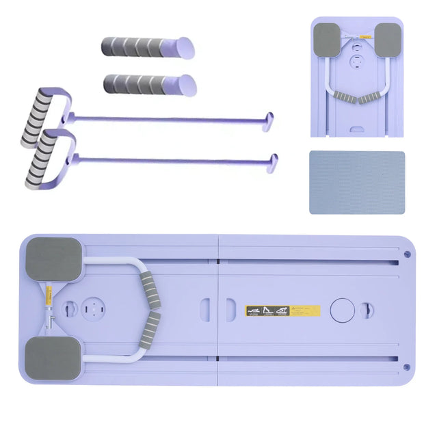 Ab Board Exercise Fitness Equipment Multi-Functional Pilates Reformer Foldable for Full-Body Core Strength Training Workout-The Joop Basket