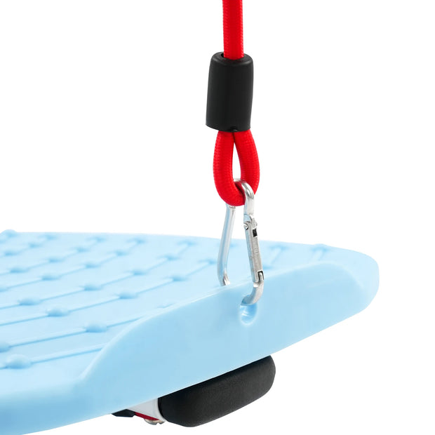 Two-Pedal Design Waist Exercise Twist Board(Blue) for Shaping/Slimming/Abdominal Tightening/Waist Slimming/Firming Buttocks-The Joop Basket