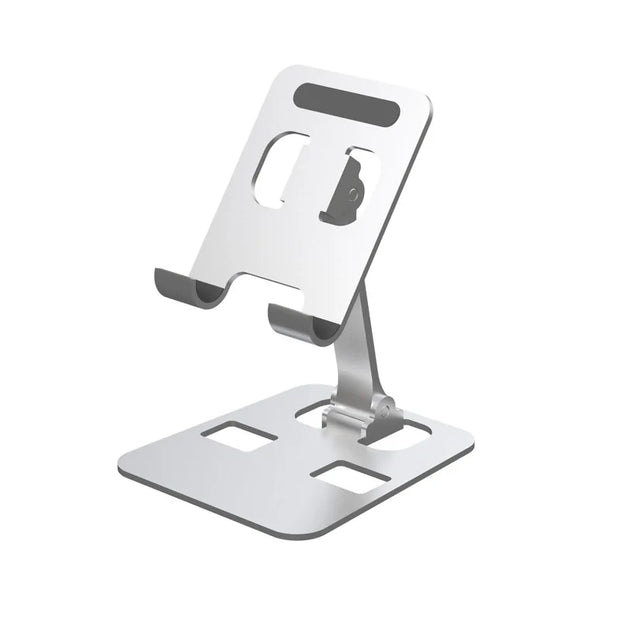 Universal All Aluminum Alloy Foldable Desk Phone Holder Mount Stand For Mobile Phone Holder For Tablet Desktop Metal Holder-The Joop Basket