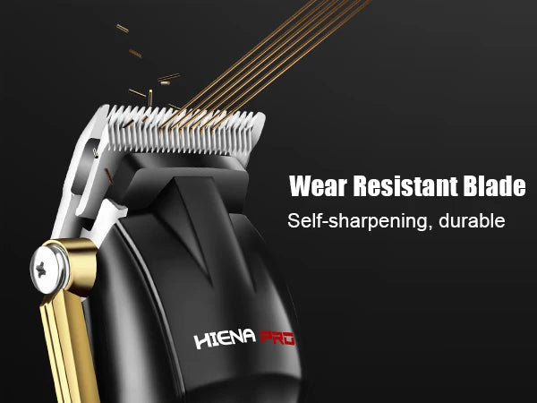 HIENA Trimmer Rechargeable Electric Hair Clippers Set LCD Shaver Dry And Wet Shaving Machine For Men Haircut Set Cordless Kit