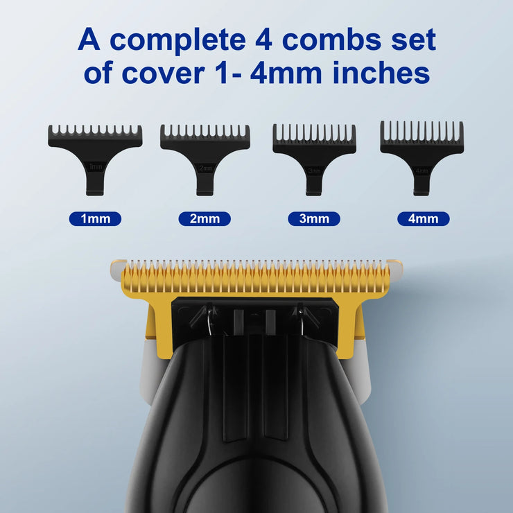 HIENA Trimmer Rechargeable Electric Hair Clippers Set LCD Shaver Dry And Wet Shaving Machine For Men Haircut Set Cordless Kit