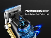 HIENA Trimmer Rechargeable Electric Hair Clippers Set LCD Shaver Dry And Wet Shaving Machine For Men Haircut Set Cordless Kit