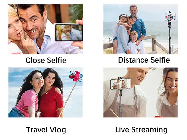 Vlog Selfie Monitor Screen for Phone, Rear Camera for Selfie Vlog Live Stream, Magnetic Mount for MagSafe, Wireless Connection w-The Joop Basket