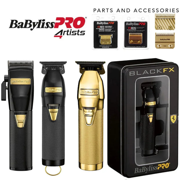 Replacement Blades for Barberology FX Clipper Trimmer 707Z 802G, Professional 5 Star Magic Clip Detailer Li Barber Tools-The Joop Basket