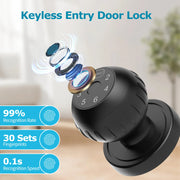 Viladepot Smart Lock Fingerprint Door Lock App Remote Control Passcode Unlock Electronic Touchscreen Keypad Indoor