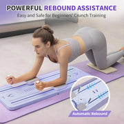Ab Board Exercise Fitness Equipment Multi-Functional Pilates Reformer Foldable for Full-Body Core Strength Training Workout