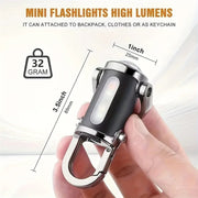 Mini Rechargeable Keychain Flashlight-The Joop Basket