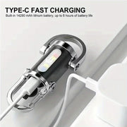 Mini Rechargeable Keychain Flashlight-The Joop Basket