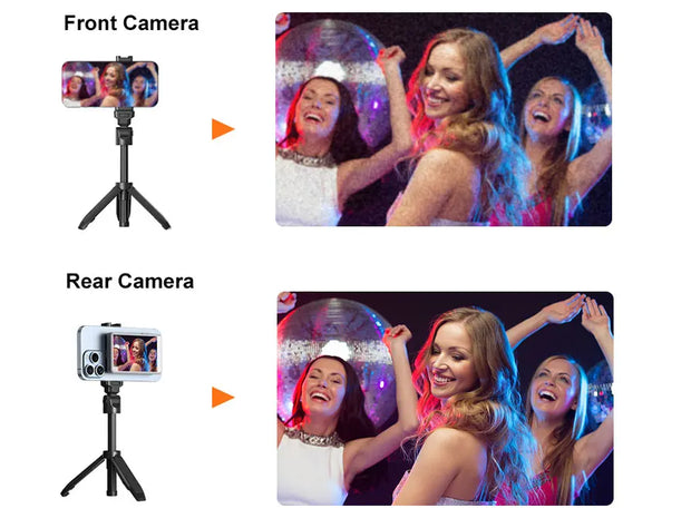 Vlog Selfie Monitor Screen for Phone, Rear Camera for Selfie Vlog Live Stream, Magnetic Mount for MagSafe, Wireless Connection w-The Joop Basket